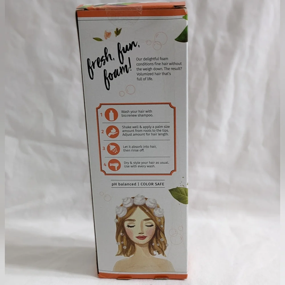 NEW Herbal Essences White Grapefruit & Mosa Mint In The Shower Foam Conditioner
